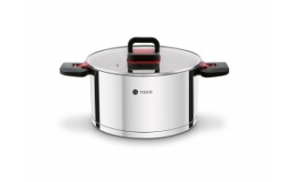 Komplet garnków 6 el. Evocook składane uchwyty