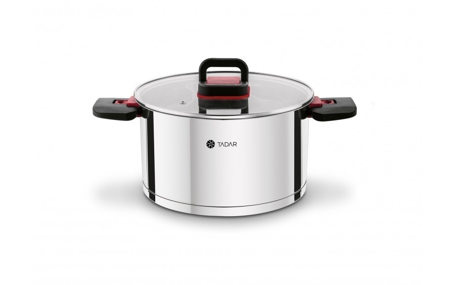 Komplet garnków 6 el. Evocook składane uchwyty