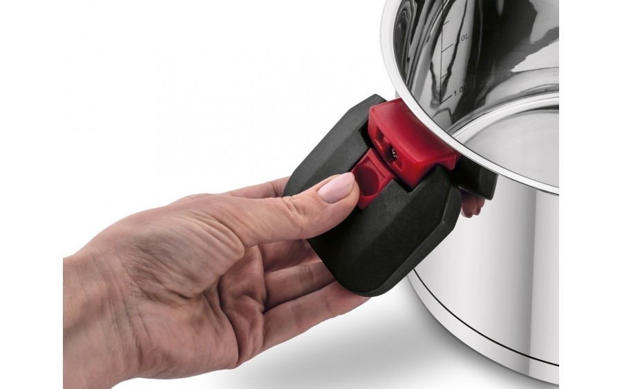 Komplet garnków 6 el. Evocook składane uchwyty