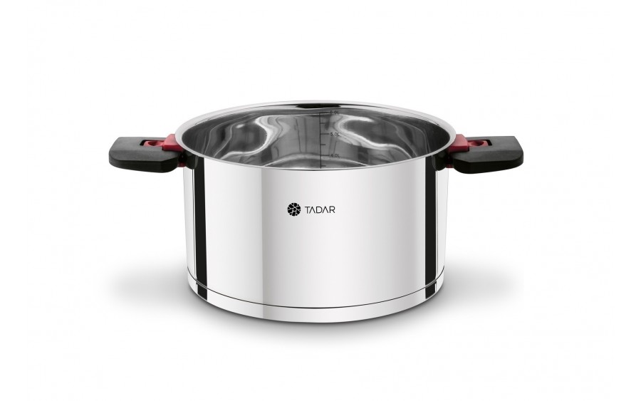 Komplet garnków 6 el. Evocook składane uchwyty