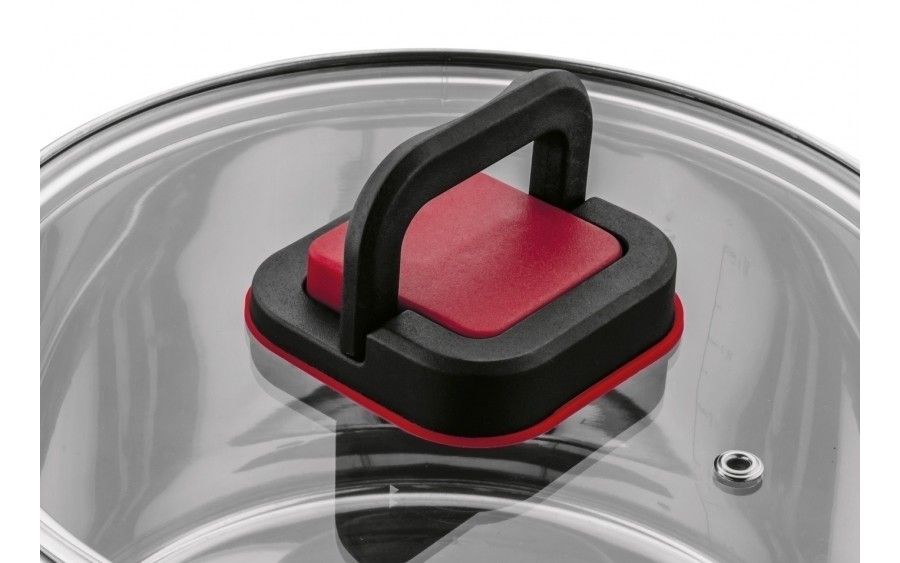 Komplet garnków 6 el. Evocook składane uchwyty