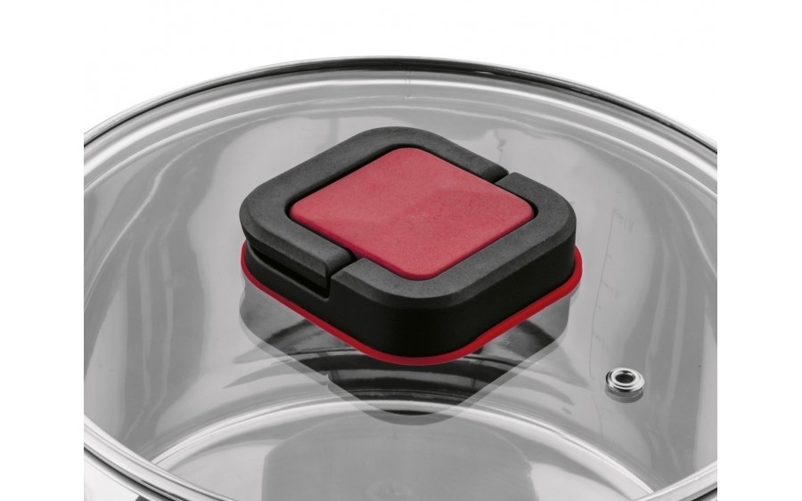 Komplet garnków 6 el. Evocook składane uchwyty