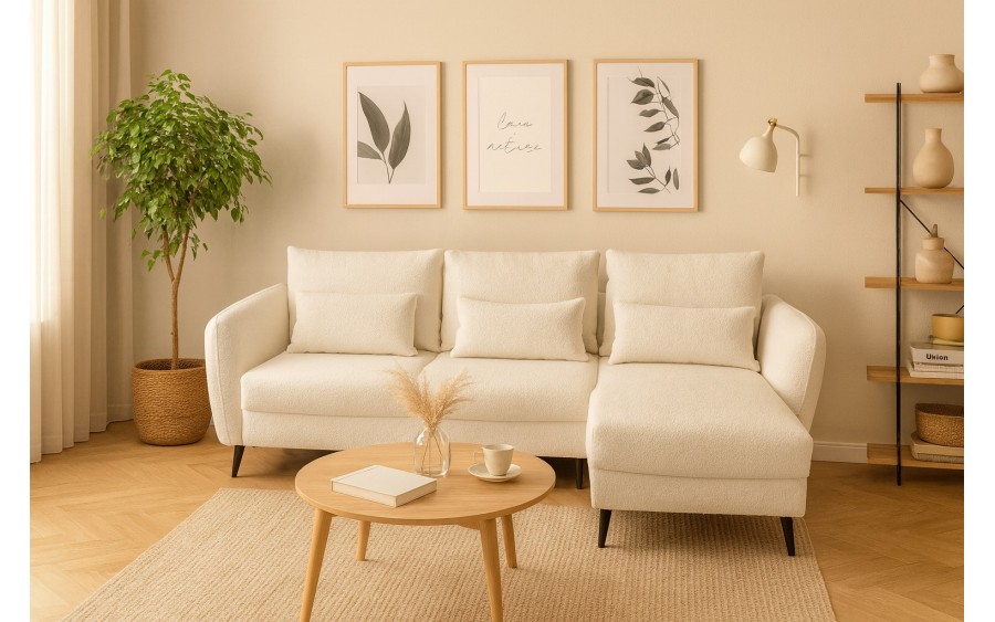 Narożnik 328719 z f. spania i poj. na pościel