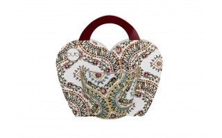 Kubek porcelanowy 460 ml Estrella w koszyczku