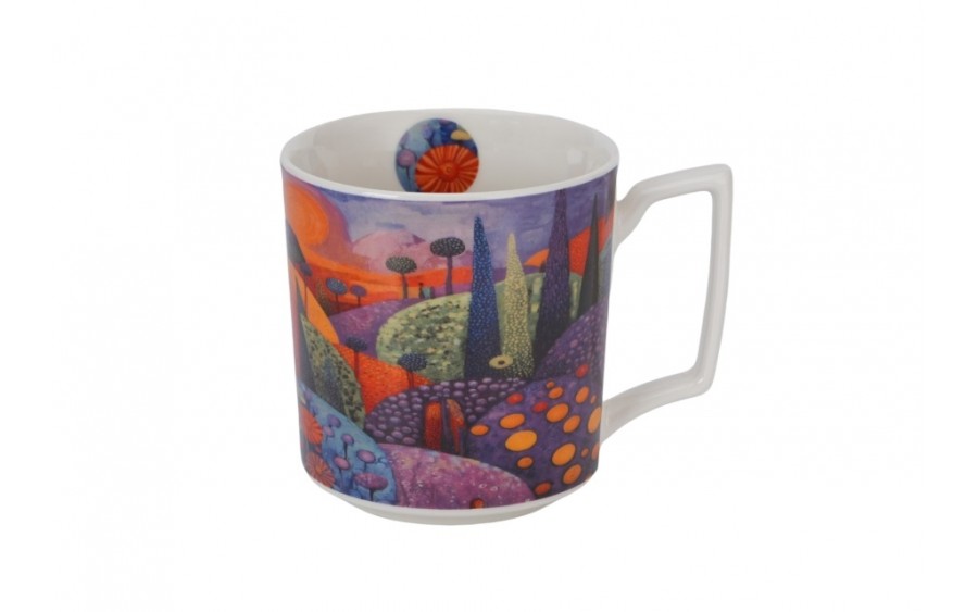 Kubek porcelanowy 450 ml Modern Bubbly Hills