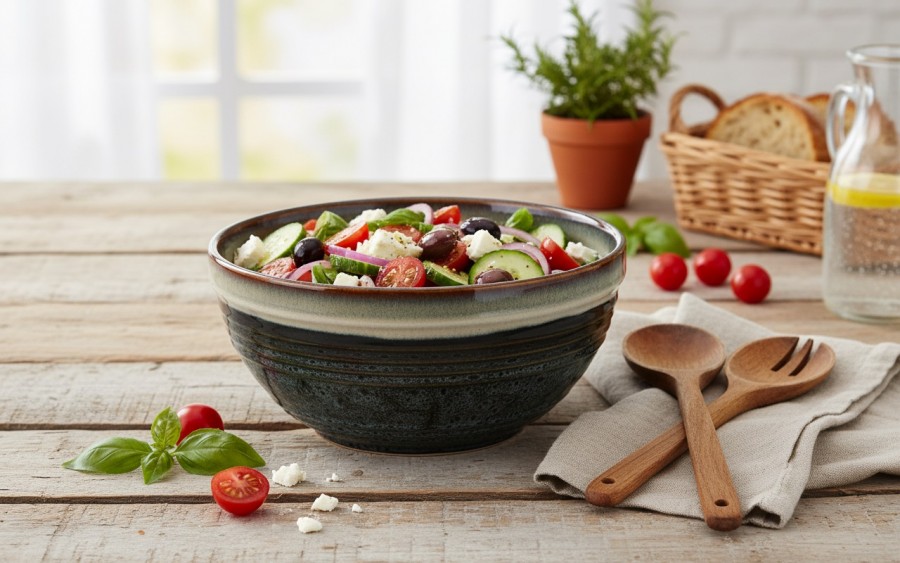 Salaterka 2 L Ombres Blue