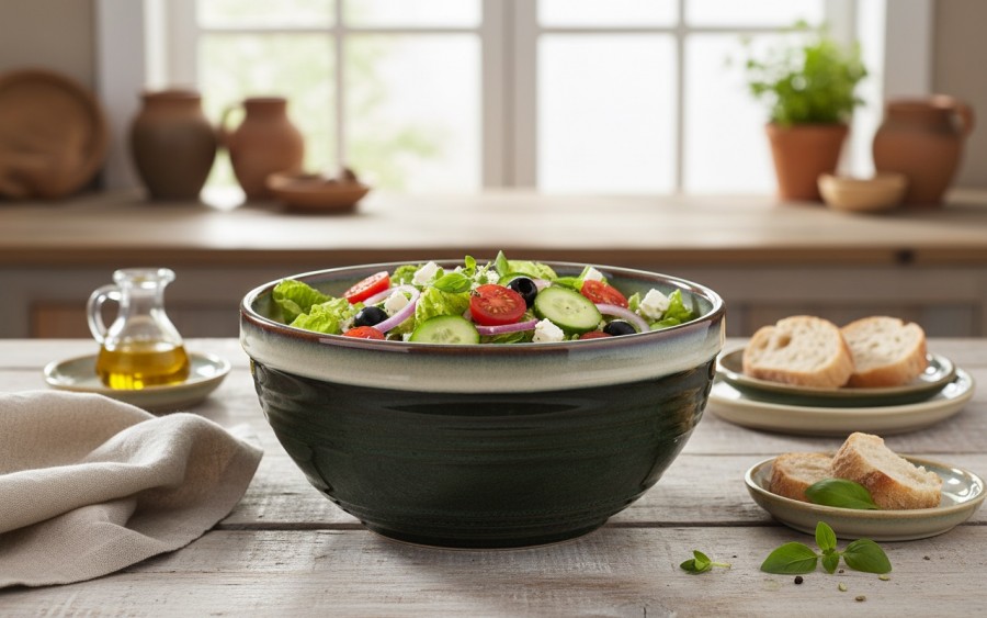 Salaterka 2 L Ombres Turquoise