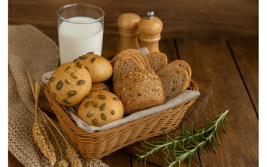 Koszyk pleciony 22x15,5x7 cm jasny brąz 7803