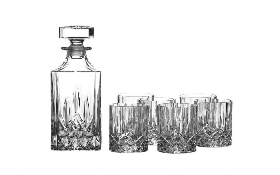 Zestaw do whisky karafka + 6 szklanek Opera