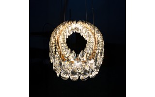 Lampa BARLETTA 120 OVAL 3-STEP DIMM GOLD