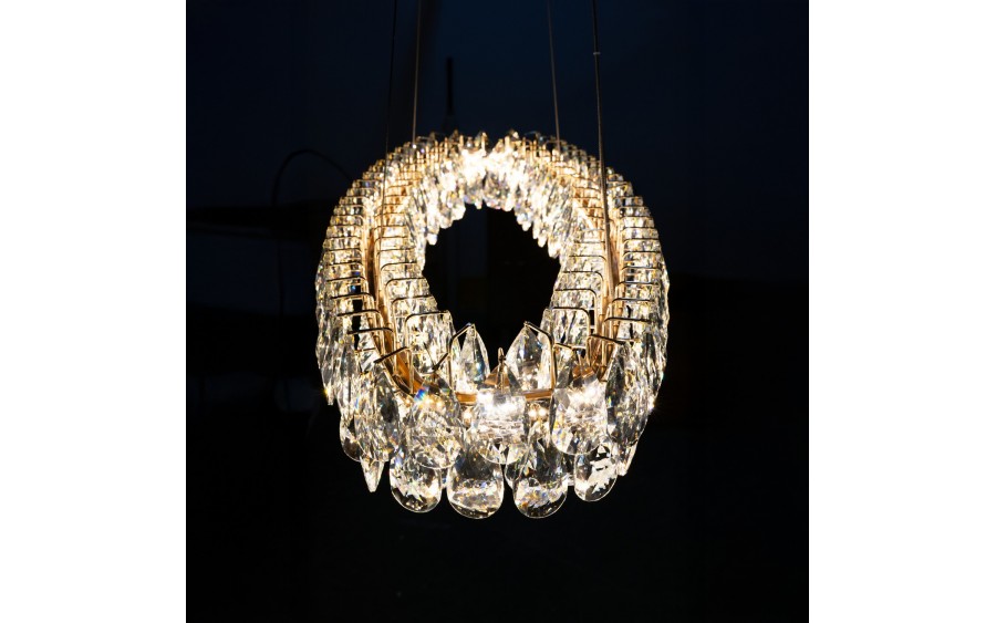 Lampa BARLETTA 120 OVAL 3-STEP DIMM GOLD