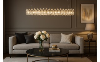 Lampa BARLETTA 120 OVAL 3-STEP DIMM GOLD