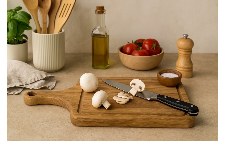 Deska do krojenia dębowa 35cm