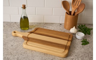 Deska do krojenia dębowa 40 cm