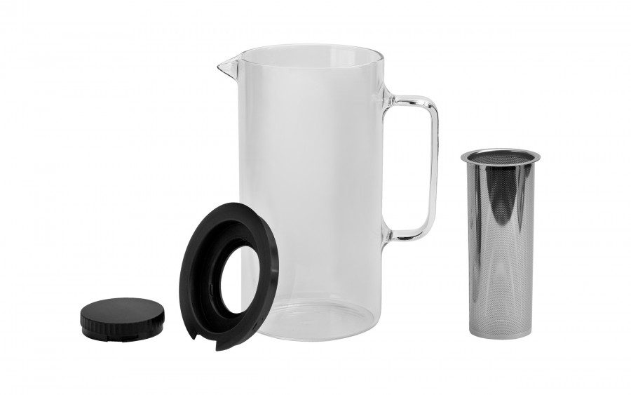 Dzbanek szklany 2,5 L Suna z zaparzaczem