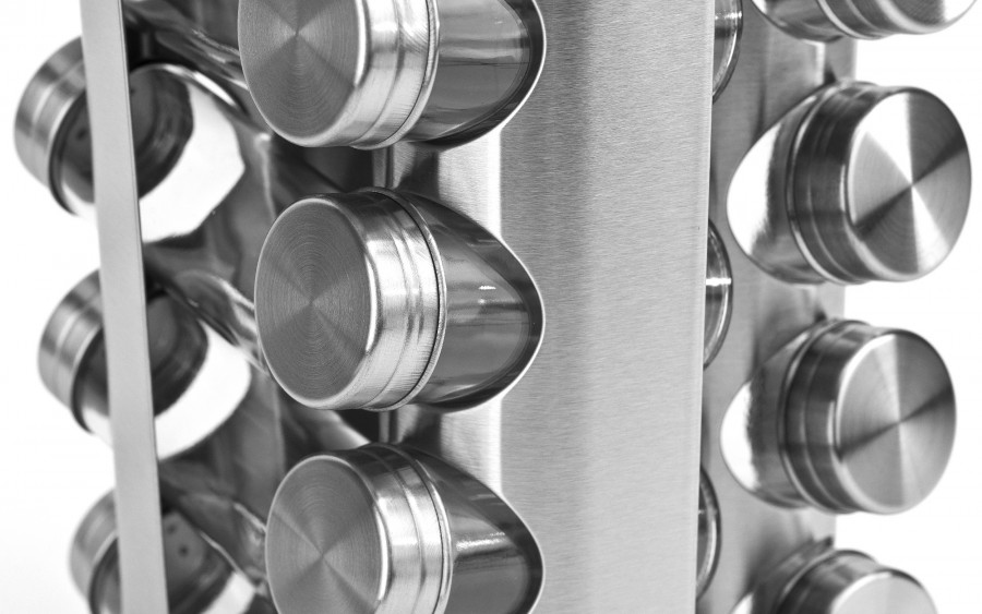 Komplet 16 Przyprawników okrągły BackHome Living 9141