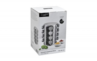 Komplet 16 Przyprawników okrągły BackHome Living 9141