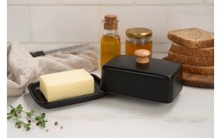 Maselnica porcelanowa Bona czarna