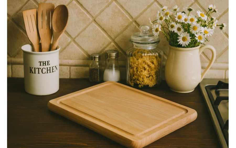 Deska do krojenia dębowa 20x30cm DD-02