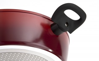 Patelnia głęboka 28 cm Crispy Red Big