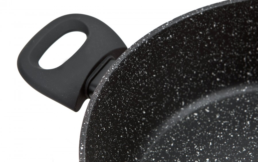 Patelnia głęboka 28 cm Crispy Red Big