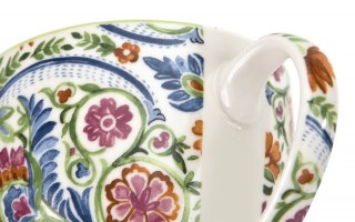 Kubek porcelanowy 460 ml Mayflower w koszyczku