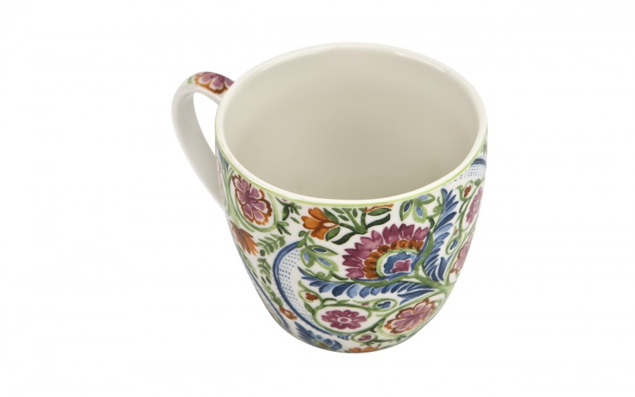 Kubek porcelanowy 460 ml Mayflower w koszyczku