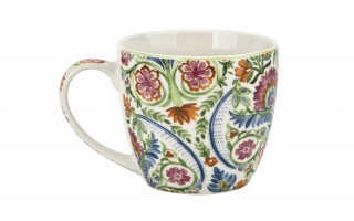 Kubek porcelanowy 460 ml Mayflower w koszyczku