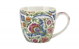Kubek porcelanowy 460 ml Mayflower w koszyczku