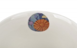 Kubek porcelanowy 450 ml z zaparzaczem Modern Bubbly Hills