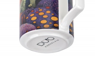 Duży kubek porcelanowy 750 ml Modern Bubbly Hills