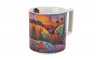 Duży kubek porcelanowy 750 ml Modern Bubbly Hills