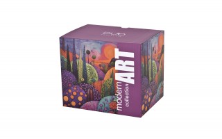 Duży kubek porcelanowy 750 ml Modern Bubbly Hills