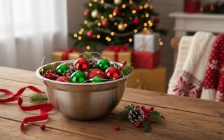 Miska stalowa 28 cm 2Tone