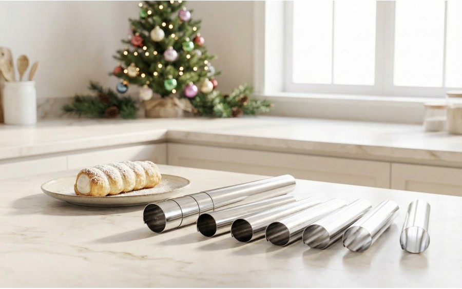 Komplet 8 foremek do rurek Platino