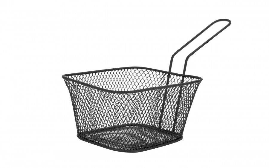 Koszyk do serwowania frytek czarny duży MPLCo