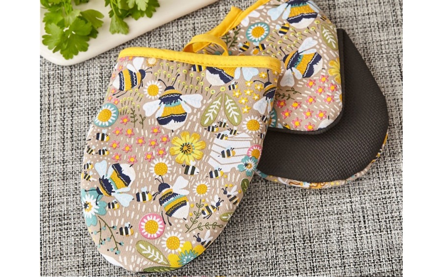 Komplet 2 rękawic kuchennych Bee Keeper 7BKE02