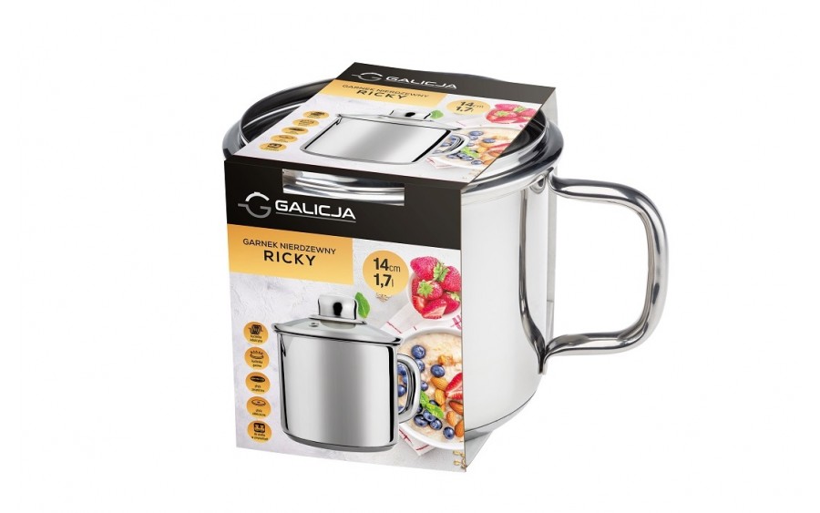 Garnek z pokrywką 1,7 L Ricky