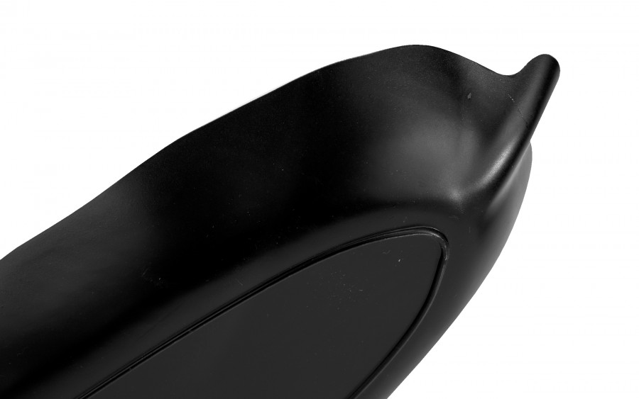 Taca dekoracyjna 50x16x3 cm złoty liść