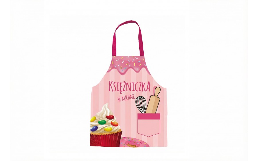 Fartuch kuchenny dziecięcy Księżniczka w kuchni
