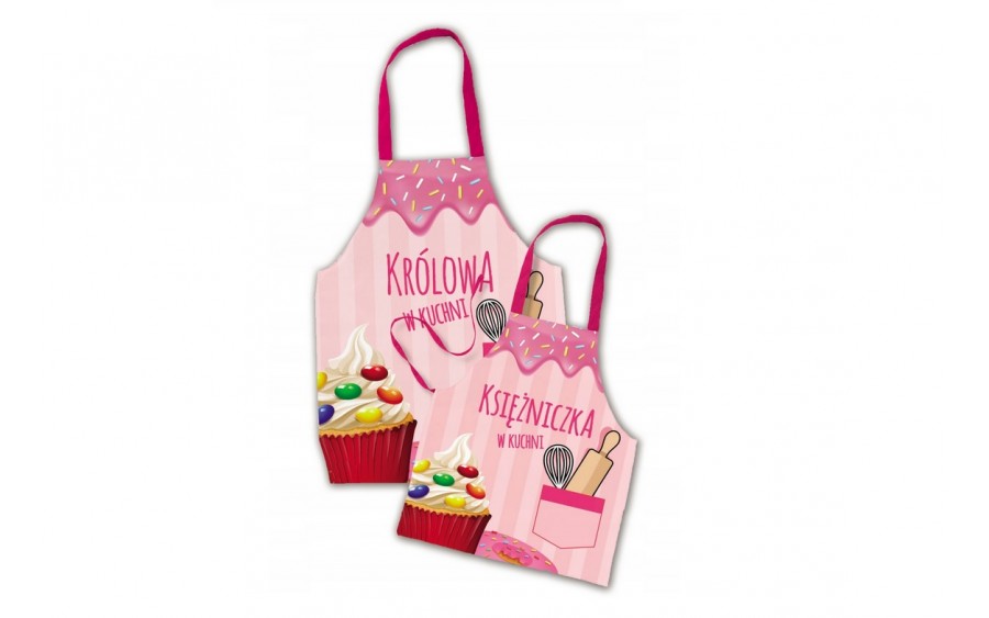 Fartuch kuchenny dziecięcy Księżniczka w kuchni