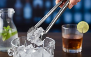 Szczypce do kostek lodu 20 cm APS 75853