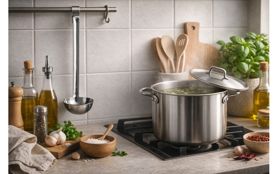 Chochla nierdzewna 10cm Galicja