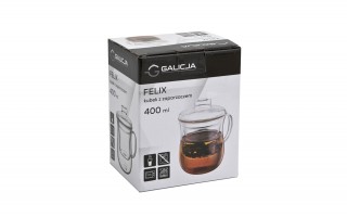 Kubek z zaparzaczem 400 ml Felix
