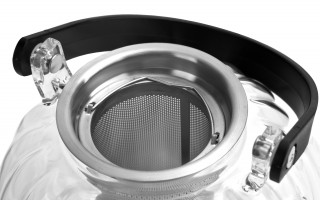 Zaparzacz do herbaty 1 L srebrny Volare