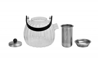 Zaparzacz do herbaty 1 L srebrny Volare