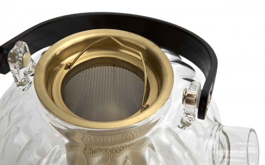 Zaparzacz do herbaty 1 L złoty Volare