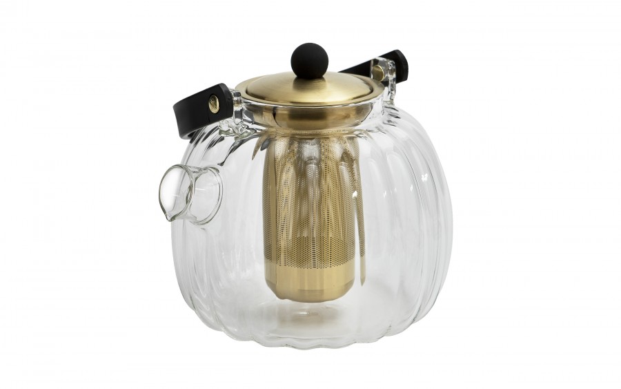 Zaparzacz do herbaty 1 L złoty Volare
