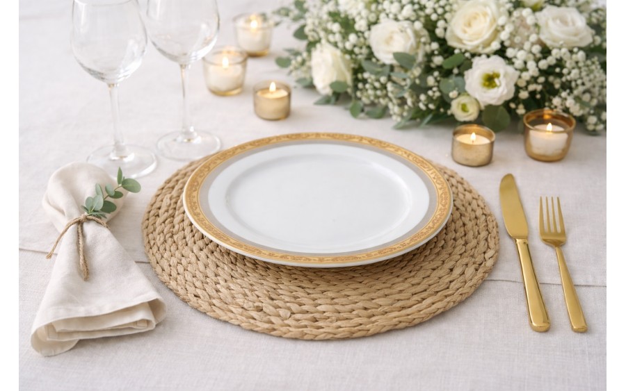 Komplet 6 talerzy deserowych 19 cm Lorraine G768