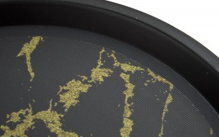 Taca plastikowa antypoślizgowa 36 cm wz. Marmur